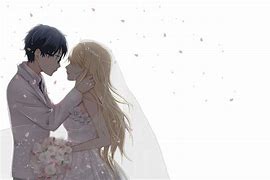 Image result for Anime Couple Marriage