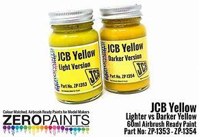 Image result for JCB Yellow Paint