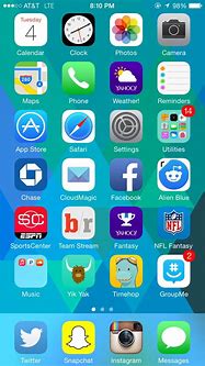 Image result for iPhone X Home Screen Layout