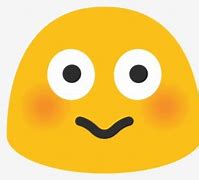 Image result for Emoji Flushed Blob