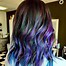 Image result for Emo Galaxy Hair Color