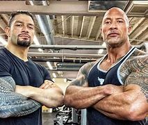 Image result for Roman Reigns Related to the Rock