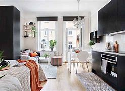 Image result for Small Studio Apartment Design Ideas