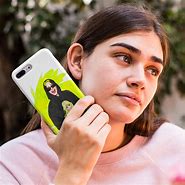 Image result for White iPhone with Green Case