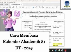 Image result for Kalender Akademik UT