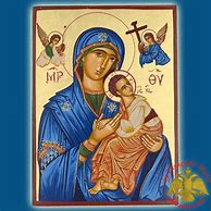 Image result for Byzantine Virgin Mary