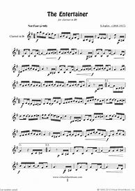 Image result for Free Clarinet Sheet Music