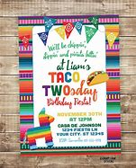 Image result for Taco Tuesday Birthday