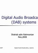 Image result for Digital Audio Broadcasting System
