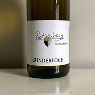 Image result for Gunderloch Nackenheim Rothenberg Riesling Auslese