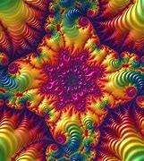Image result for Rainbow Fractal Art 3D
