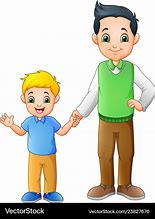 Image result for A Father and His Son Cartoon