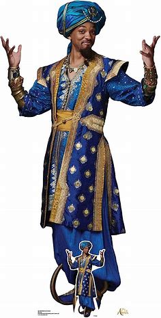 Amazon.de: US-Way e.K. Pappaufsteller Genie Aladdin ca.175 cm Aufsteller Standup Figur Kinoaufsteller Pappfigur Cardboard Lebensgroß Life-Size Standup