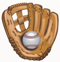 Image result for Baseball Glove Cartoon