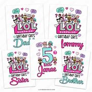 Image result for LOL Birthday Surprise Doll SVG