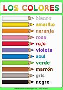 Image result for Color ES En Español Secundarios