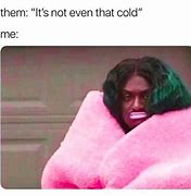 Image result for Meme. It S Cold Now