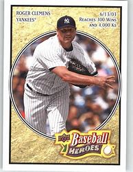 Image result for Roger Clemens Upper Deck Cards