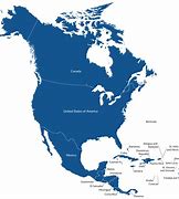 Image result for Northern America with All Contents On a Map