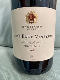 Image result for Hartford Hartford Court Pinot Noir Land's Edge