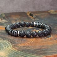 Image result for Men Lava Bracelets