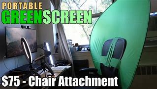 Image result for Greenscreen Attached to Chair