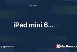 Image result for MacRumors iPad Mini 6 Forums