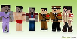 Image result for Hitler Skin Minecraft Java Enderman