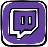 Image result for Black Twitch Logo Transparent