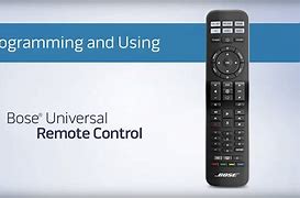 Image result for Bose Universal Remote Device Codes