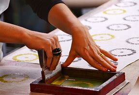 Image result for Hand Screen Printing