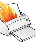 Image result for Broken Printer Cartoon