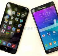 Image result for iPhone 6 Plus vs Note 4 Size