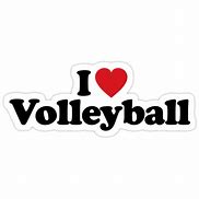 Image result for I Love Volleyball