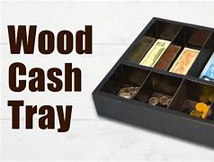 Image result for Cash Organizer Wooden Box