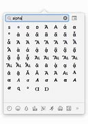 Image result for Apple Symbols Font