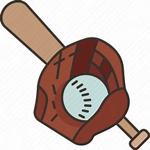 Image result for Baseball Glove and Bat PNG