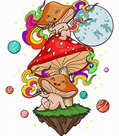 Image result for Trippy Magic Mushroom Wallpaper