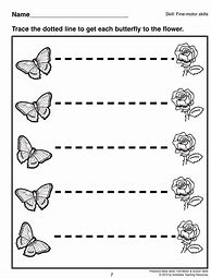 Image result for Tracing Horizontal Lines Worksheets Printable