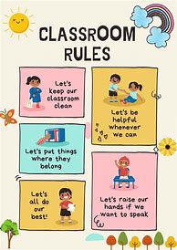 Image result for Classroom Rules Activities