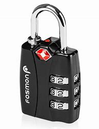 Image result for Luggage Combination Lock