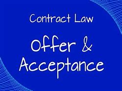 Image result for Methods of Acceptance Contract Law