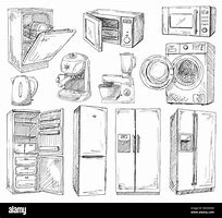 Image result for Household Appliances Sketches