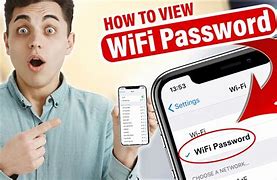 Image result for How to Find Wifi Password iPhone