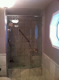 Image result for Glass Shower Panels On Step