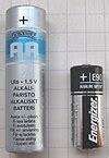 Image result for AA Battery Size Chart