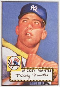 Image result for Mickey Mantle Rookie