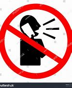 Image result for No Talking On Cell Phone Sign