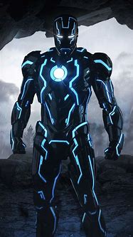 Image result for Blue Iron Man Suit