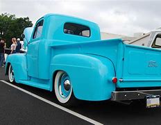 Image result for Blue 1950 Ford F1